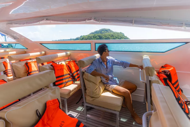 PHI PHI + MAYA + BAMBOO + MAITON SUNSET BY SPEED CATAMARAN